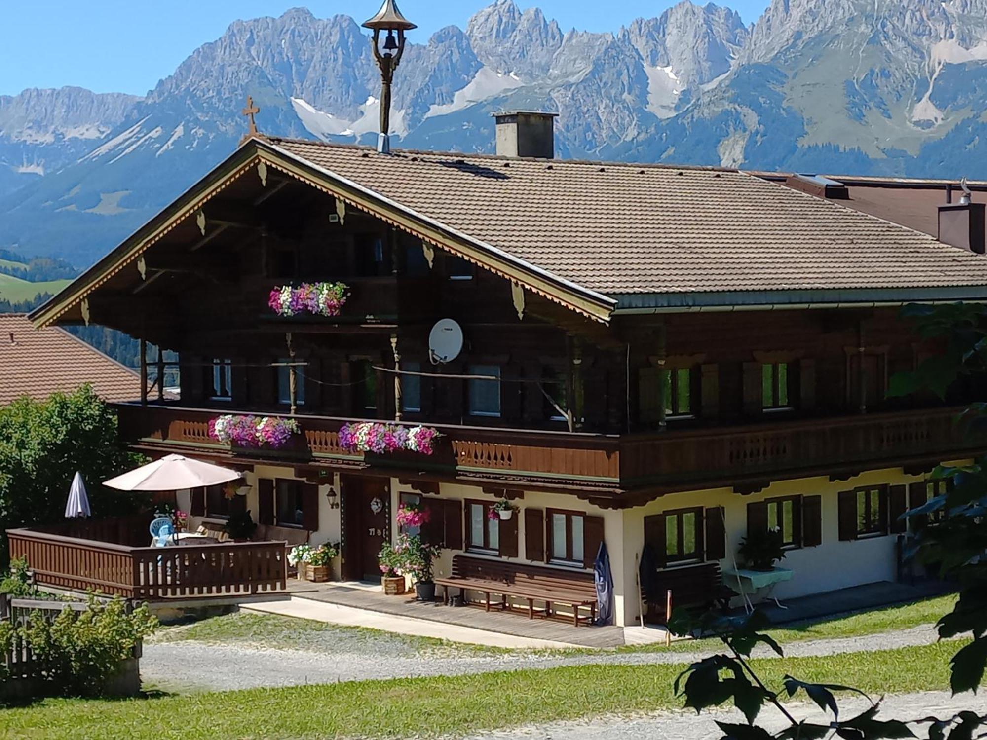 Schiessling Hof Villa Оберндорф-ин-Тирол Екстериор снимка